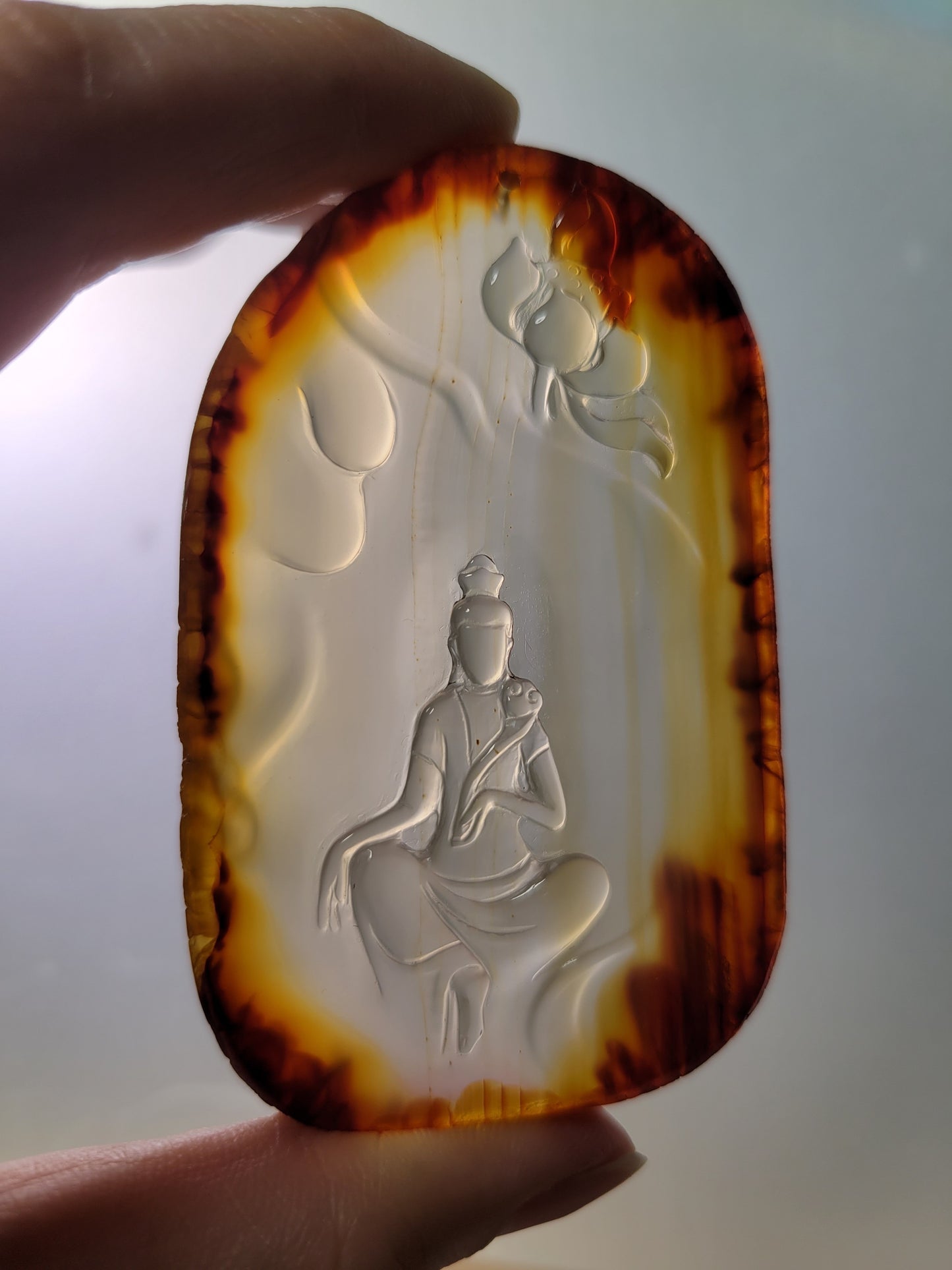 Nirvana Agate Pendant