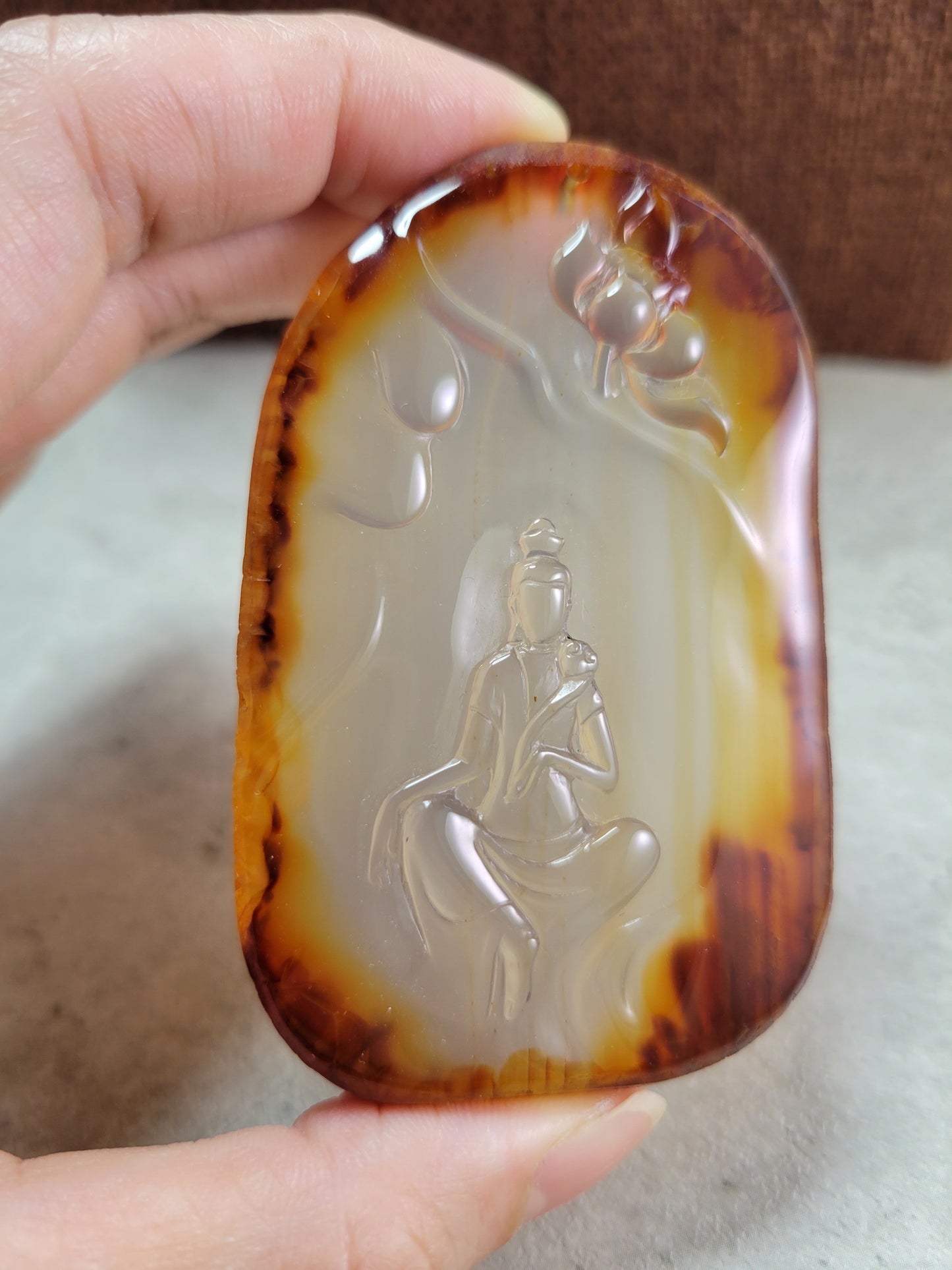 Nirvana Agate Pendant