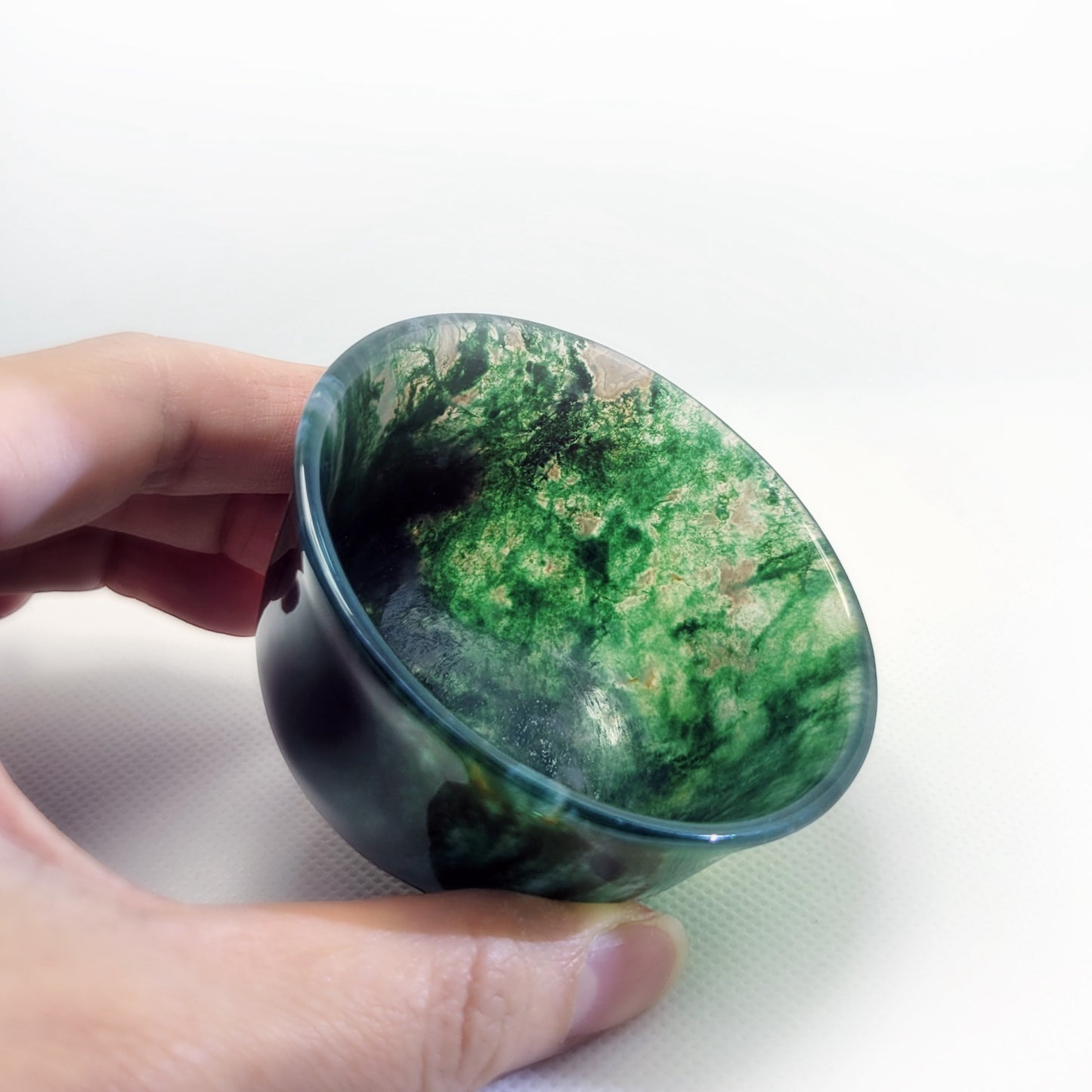 Moss Agate Cup