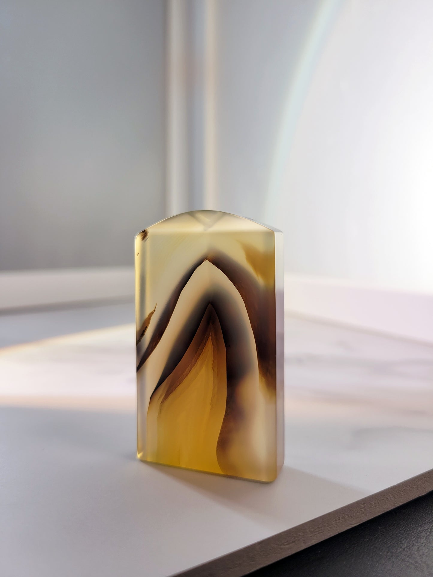 Rainbow Agate Pendant