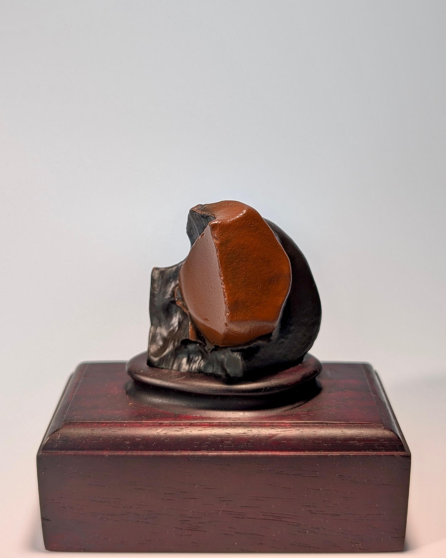 Natural Gobi Stone (Dark-green & red)