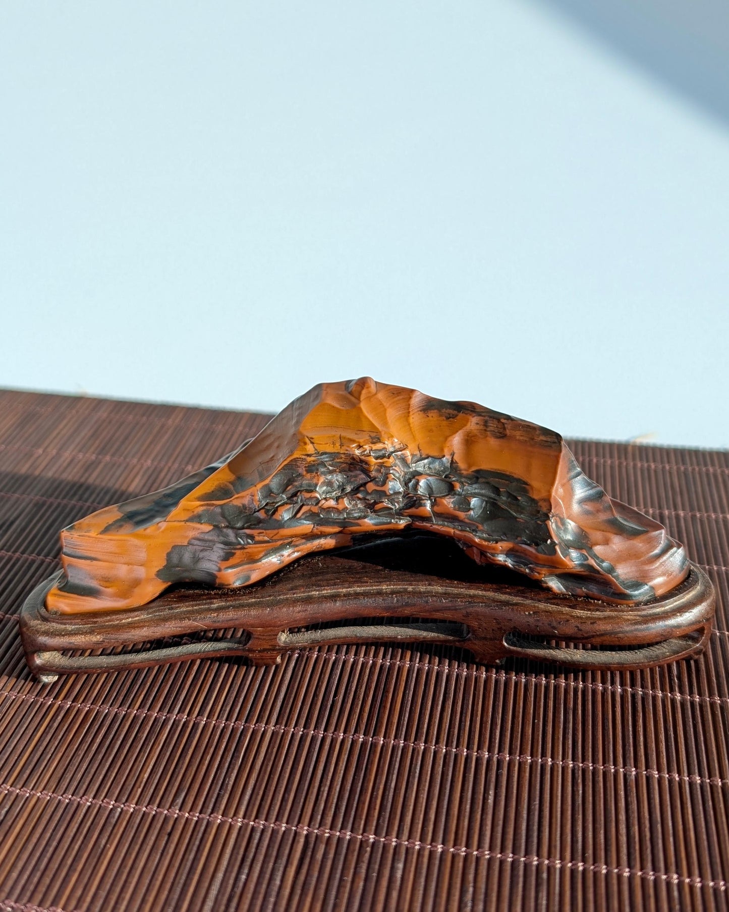 Natural Gobi Stone (mountain shape)