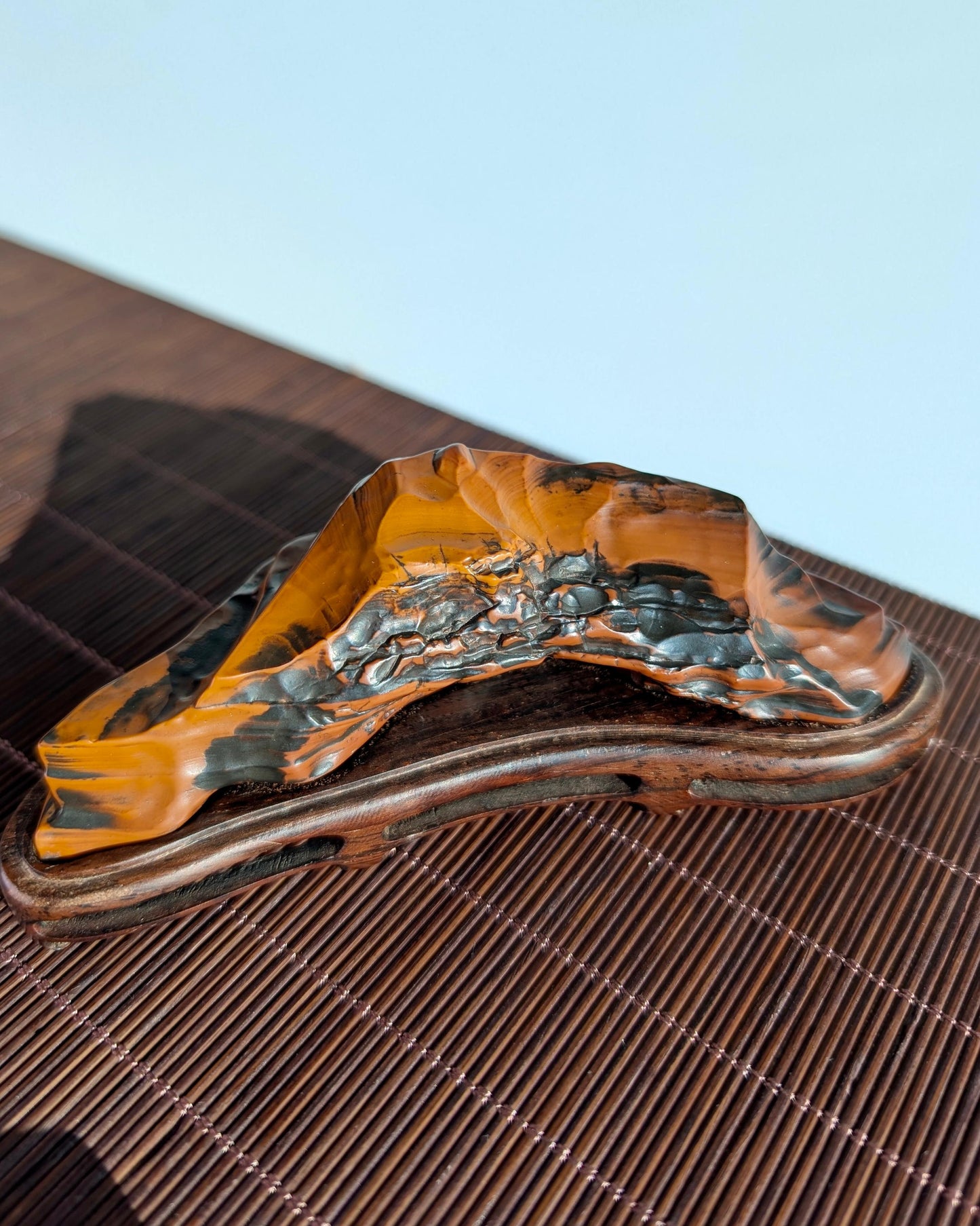 Natural Gobi Stone (mountain shape)